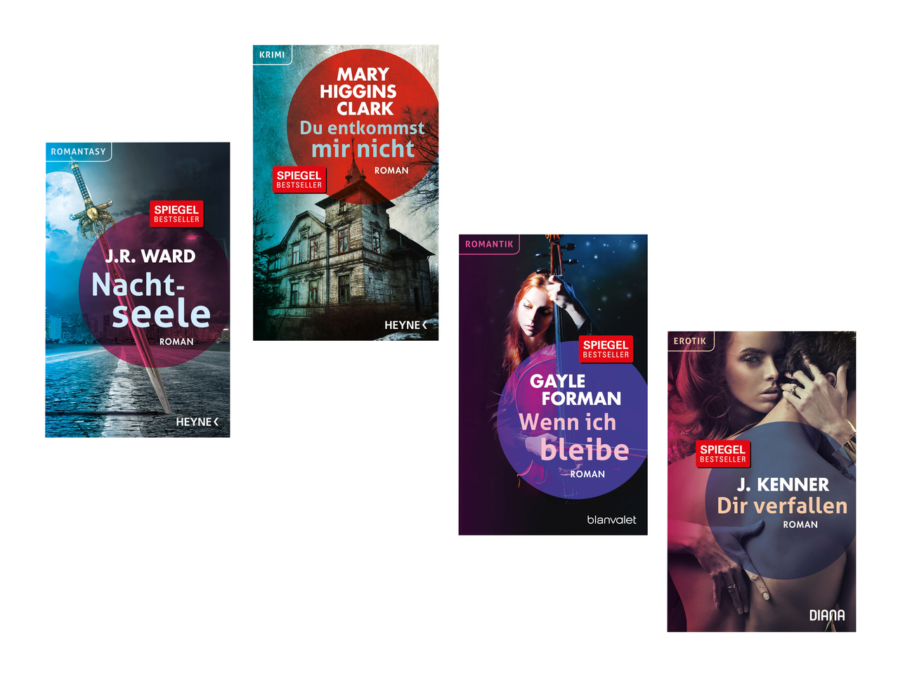 Spiegel-Bestseller Romane (nur in der Deutschschweiz)