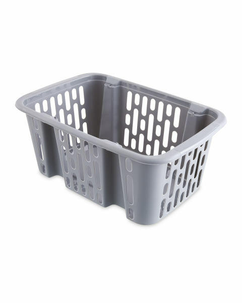 Clear Plastic Basket Set 3 Pack