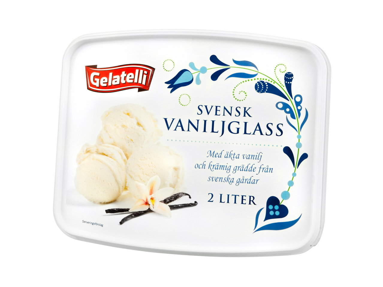 Svensk gräddglass vanilj