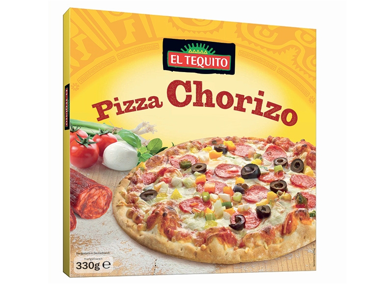 Pizza au chorizo