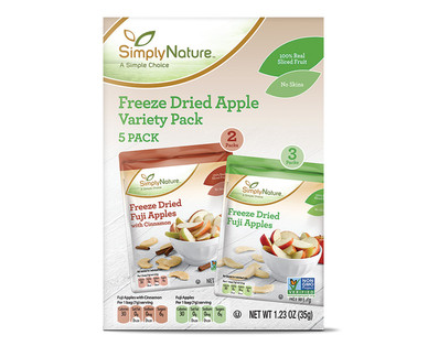 SimplyNature Freeze Dried Apple Variety Pack