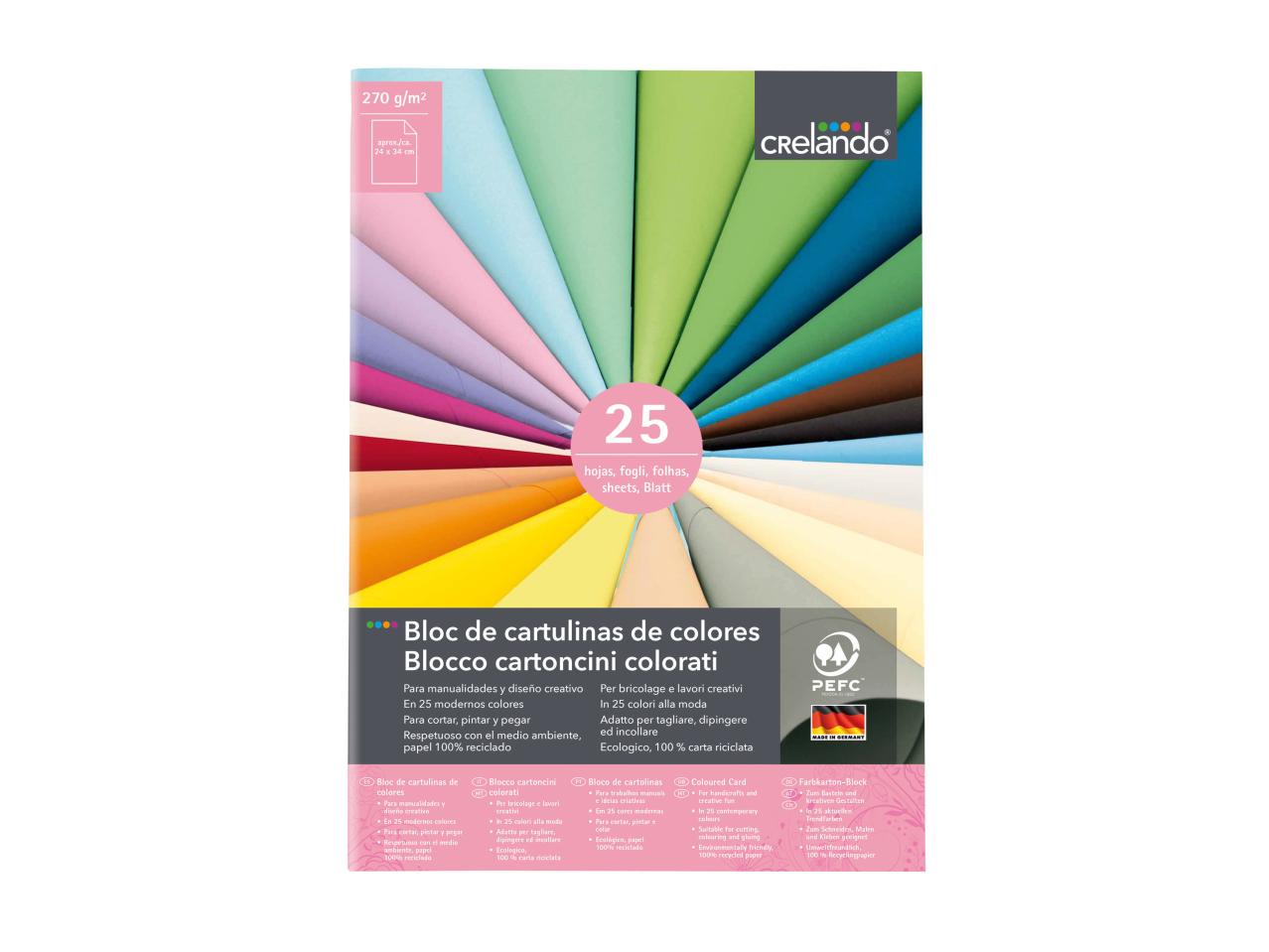 Pack of Coloured Paper/ Cards/ Wavy Cards