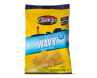 Clancy's Lightly Salted Wavy Potato Chips