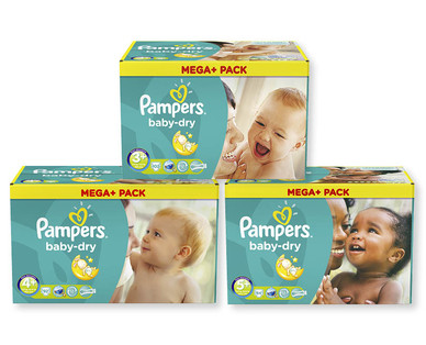 Couches Baby Dry PAMPERS(R)