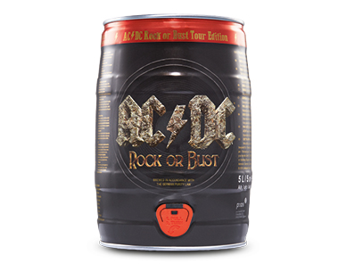 AC/DC Beer 5L Keg