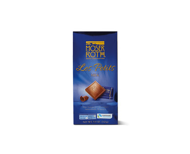 Moser Roth Les Petits Milk Chocolate, Dark Chocolate or Caramel