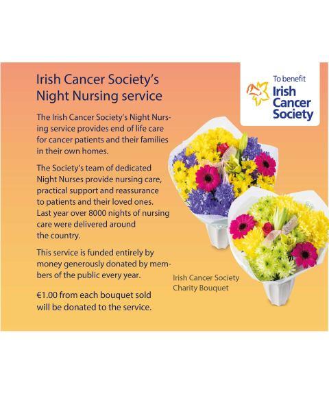 Cancer Society Charity Bouquet