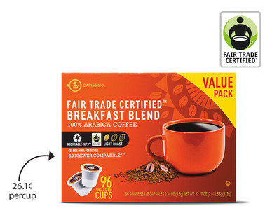 Barissimo Value Pack Breakfast Blend Coffee Cups