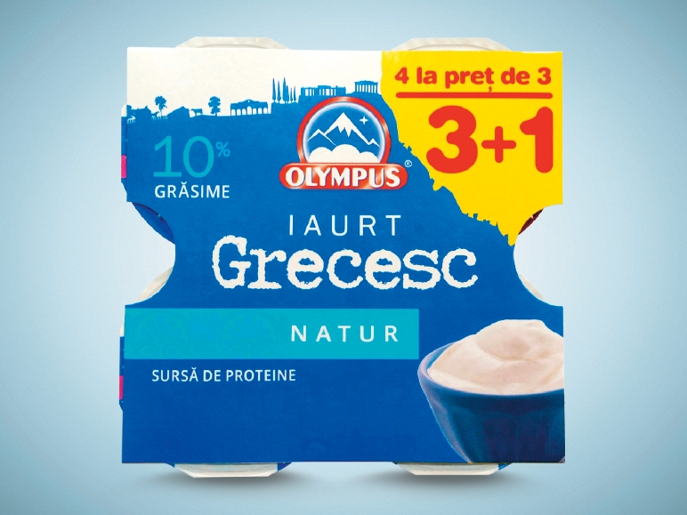 Iaurt grecesc, 10% grăsime