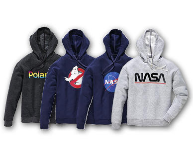 POLAROID/ GHOSTBUSTERS™/NASA Sweatshirt à capuche