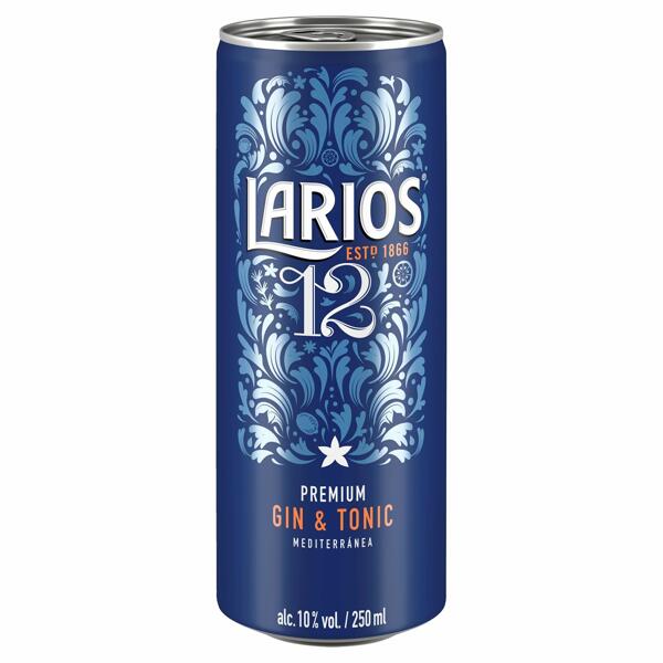LARIOS(R) 12 Premium Gin & Tonic Mediterránea 250 ml*