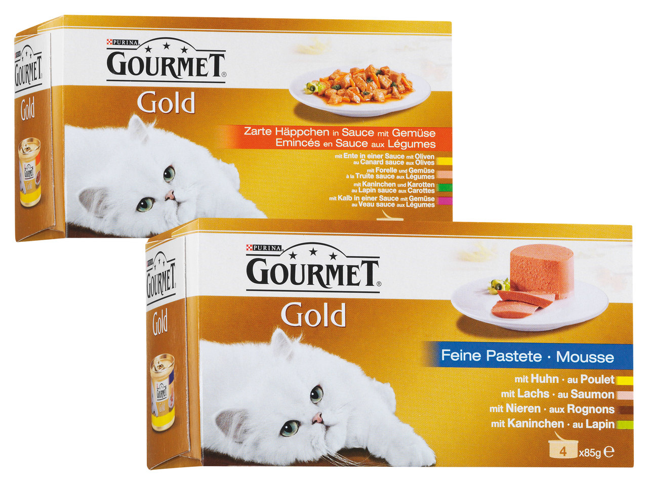 GOURMET GOLD Katzennassnahrung
