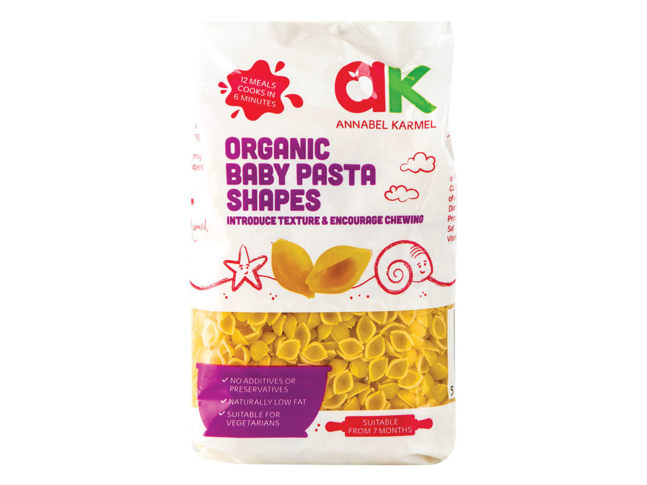 ANNABEL KARMEL(R) Organic Baby Pasta Shapes