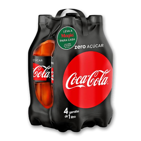 Refrigerante com Gás sem Açúcar Coca-Cola