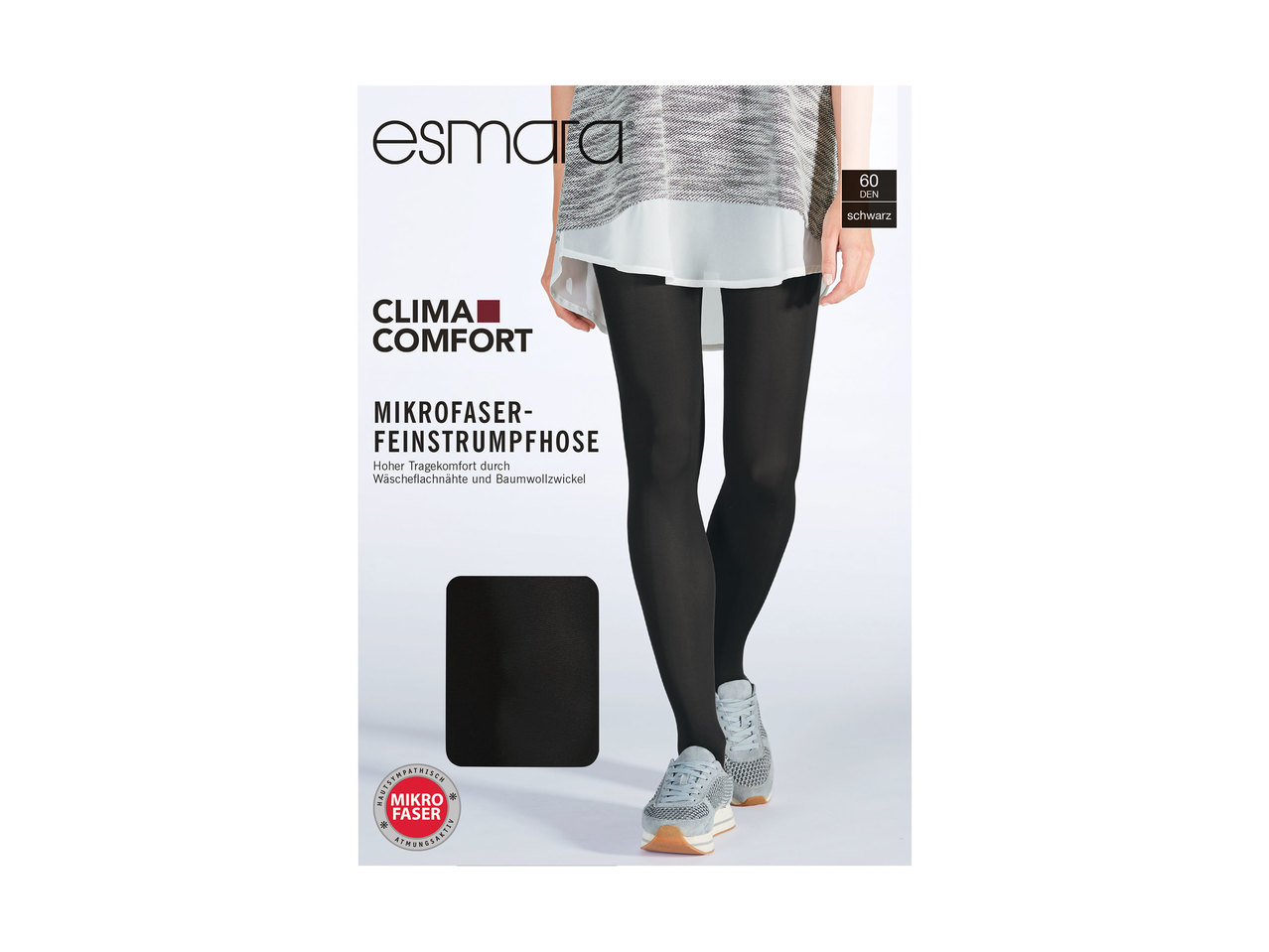Esmara 60 DEN Ladies' Microfibre Tights or Knee-Highs1