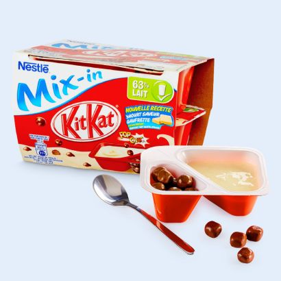 Joghurt mit KitKat, 2er-Packung