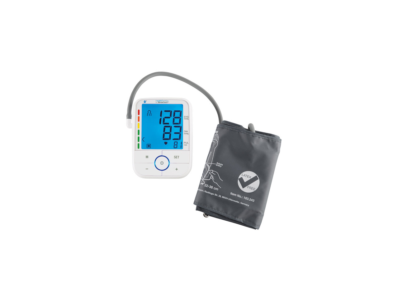 Silvercrest Smart Upper Arm Blood Pressure Monitor1