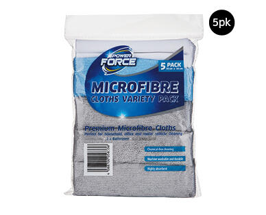 Microfibre Cloths 5pk