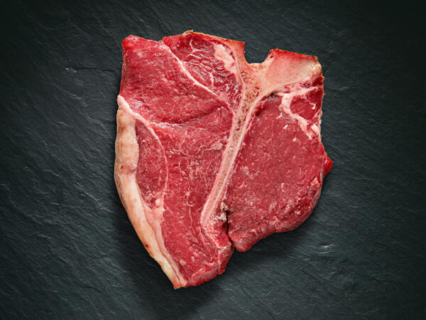 Irish T-bone steak dry aged