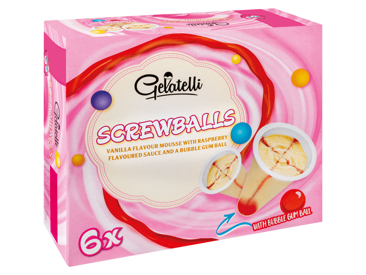 GELATELLI Screwballs