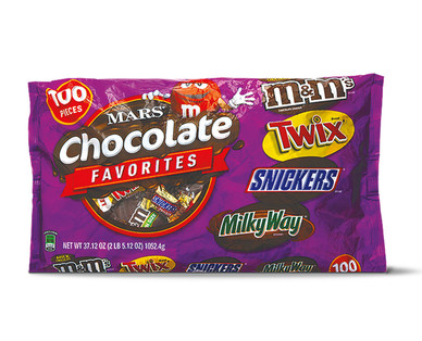 Mars Chocolate Favorites 100 Pieces