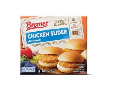 Bremer Breaded or Buffalo Style Chicken Sliders