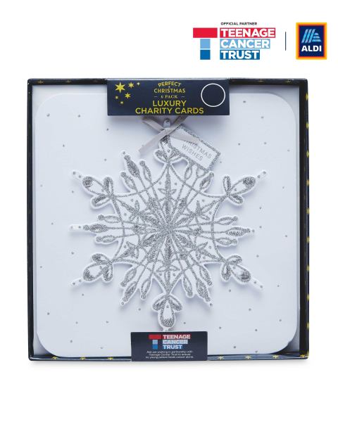 Charity Luxury Snowflake Cards