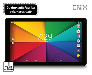 ONIX 10.1" Quad Core Tablet