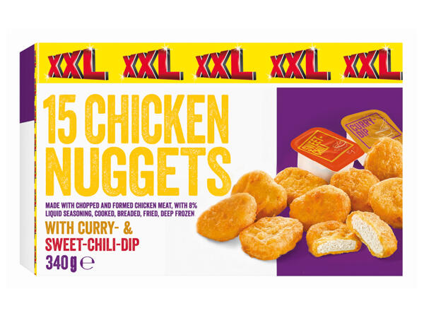 15 nuggets de poulet