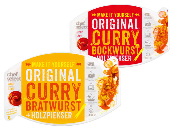 CHEF SELECT Curry Snacker Fertiggericht