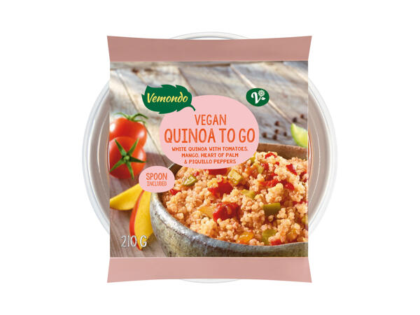 Vegan Quinoa Dish Ready To Go