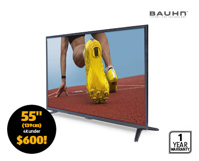 55"/139cm 4K Ultra HD LED TV