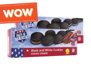 AMERICAN 
 Black & White Cookies