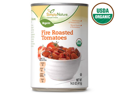 SimplyNature Organic Fire Roasted Tomatoes