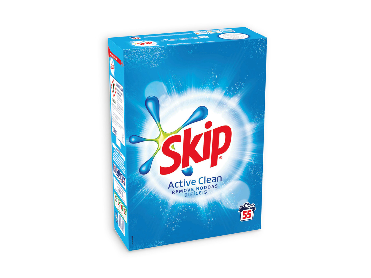 SKIP(R) Detergente em Pó Active Clean 55 Doses