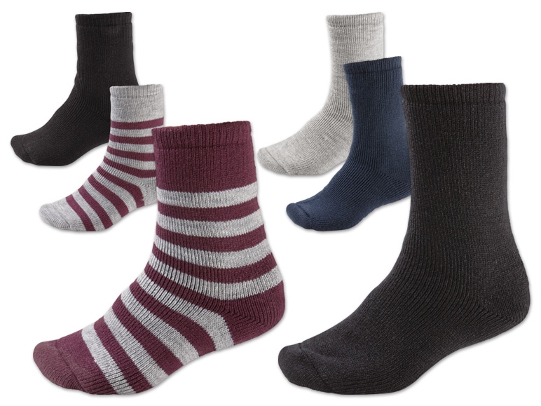 ESMARA(R)/LIVERGY(R) Damen/Herren Thermo-Socken, 2 Paar