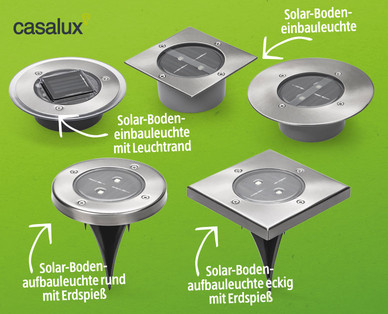 CASALUX LED-Solar-Bodenleuchte