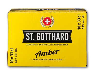 Bière ambrée ST. GOTTHARD