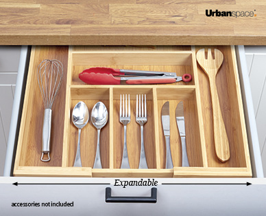 EXPANDABLE CUTLERY TRAY