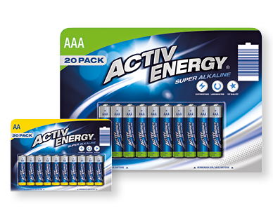 Batterie in confezione XXL ACTIV ENERGY(R)