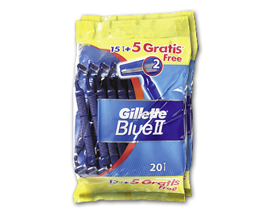 GILLETTE(R) Herren-Einwegrasierer Blue II