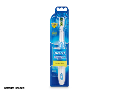 Oral B Crossaction Battery Operated Antibacterial Toothbrush
