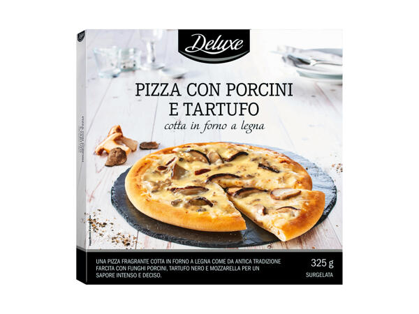 Pizza with Porcini Mushrooms and Truffle