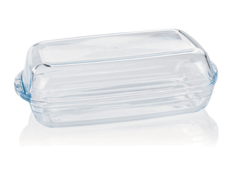 Glass Oven Dish, Roasting Dish or Bowl Set, 3 pieces