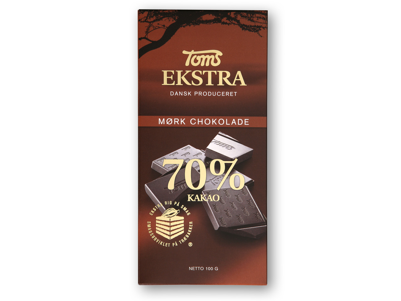 TOMS Ekstra chokoladeplader