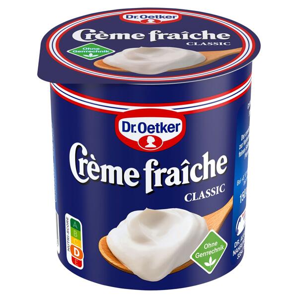 DR. OETKER Crème fraîche oder Creme Vega(R) 150 g