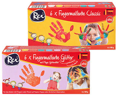 Rex(R) Fingermalfarben