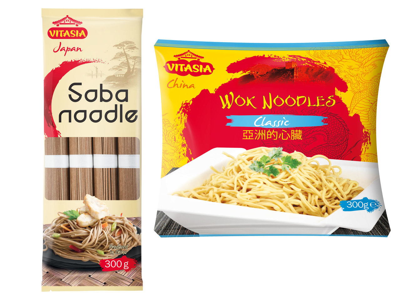 VITASIA Soba-Nudeln/Wok-Nudeln vorgekocht