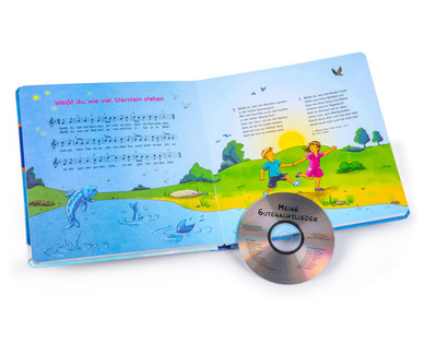 Kinderlieder-/ Kinderreime-Buch mit CD