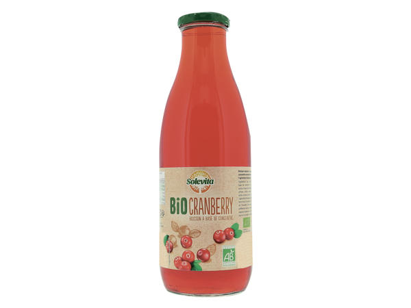 Boisson cranberry Bio